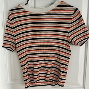 H&M Divided Striped Top